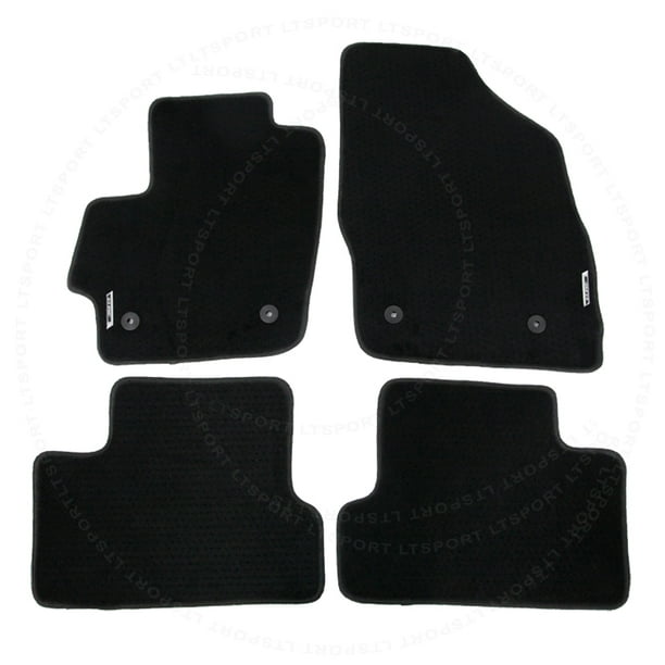 GGBAILEY D2199A-F1A-RD-IS Custom Fit Car Mats for 2010 2012 2011 2013 Mazda Mazda3 Red Oriental Driver & Passenger Floor 